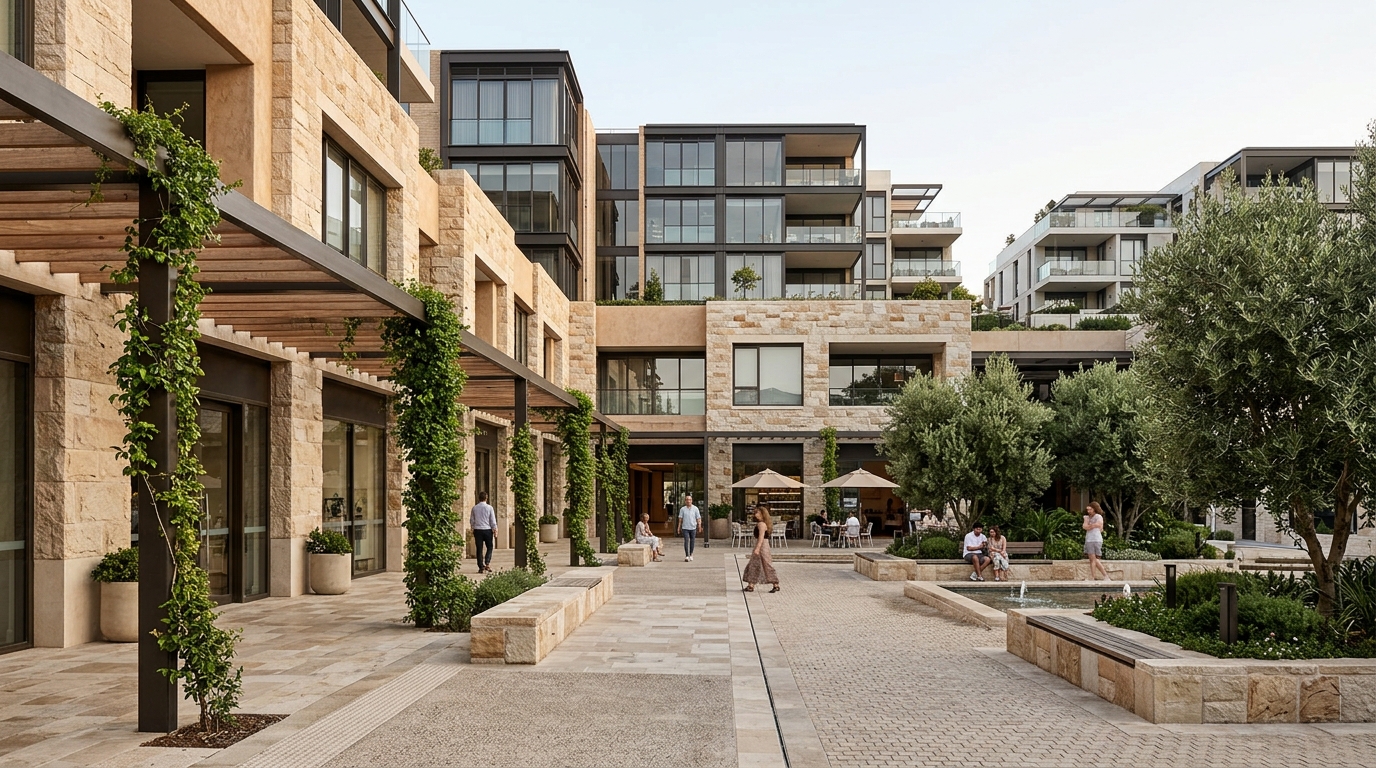 Exterior Architectural Finishing for Buildings, Complexes and Villas